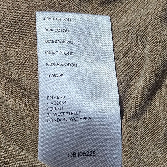 We The Free Women’s Lace-Up Tee Brown S Oversized Grunge Utility Streetwear - Picture 9 of 10